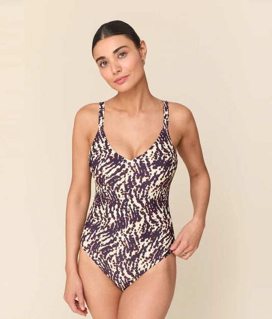 The Marco One Piece - Eco Nylon - Spotted Leopard - Classic