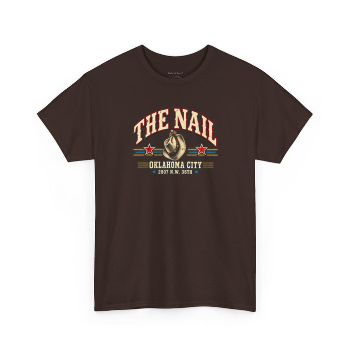 The Nail Oklahoma City Country & Western Gay Bar T-Shirt | LGBTQ+ Nightlife History Tee