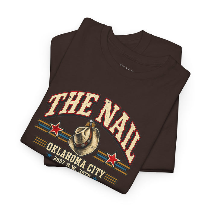 The Nail Oklahoma City Country & Western Gay Bar T-Shirt | LGBTQ+ Nightlife History Tee