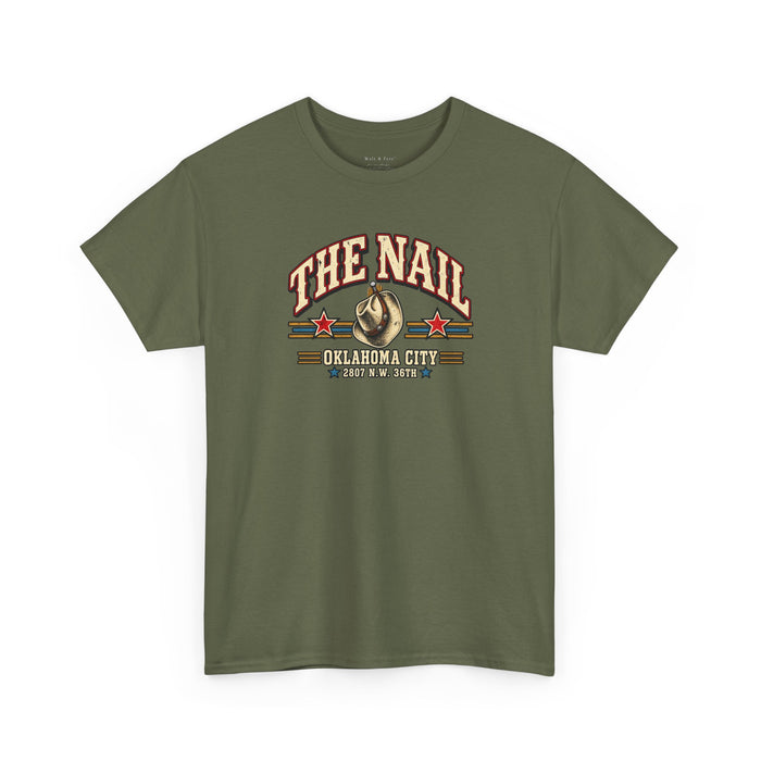The Nail Oklahoma City Country & Western Gay Bar T-Shirt | LGBTQ+ Nightlife History Tee