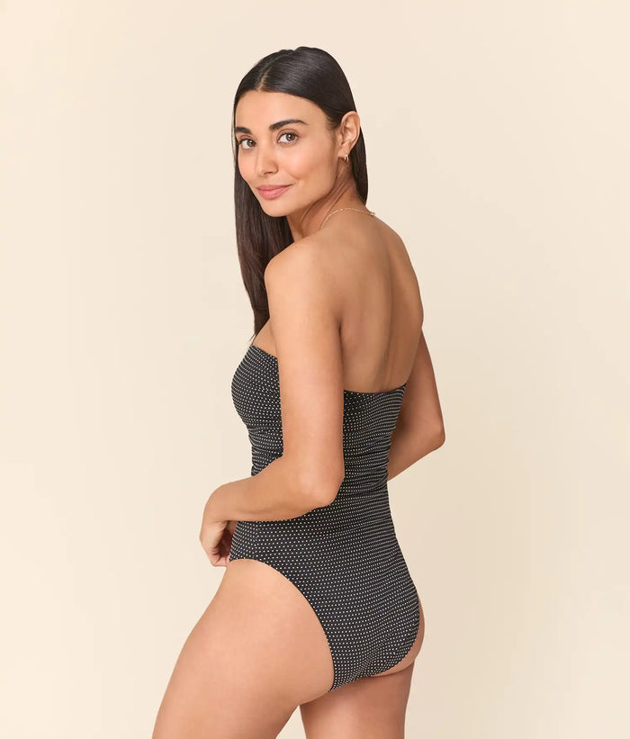 The Pana One Piece - Polka Dot - Black Dot