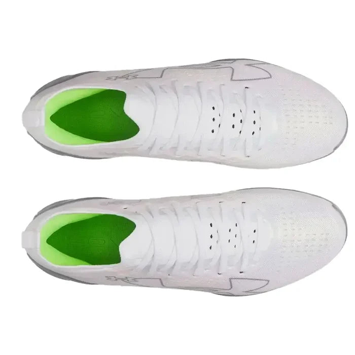 UA Blur Pro Men's Football Cleats White Color