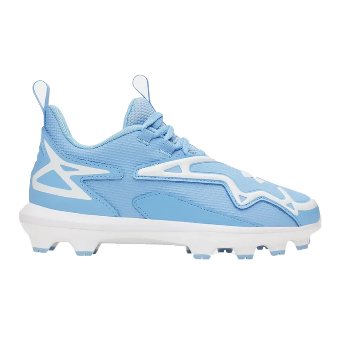 UA Boys' Harper 11 TPU Jr Baseball Cleats Blue Color