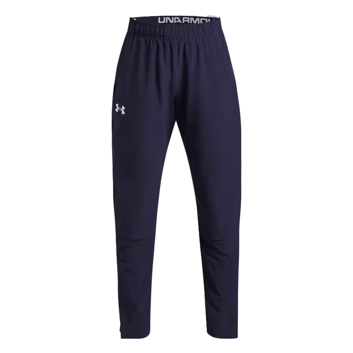 UA Boys Hockey Warm Up Pants Navy Color