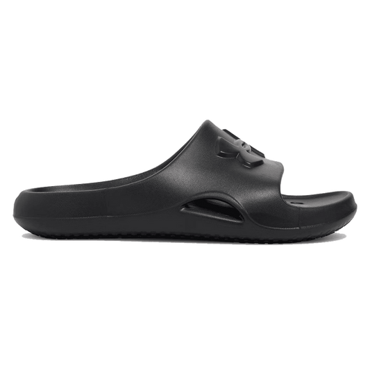 UA Boy's Locker V Slides Black Color.