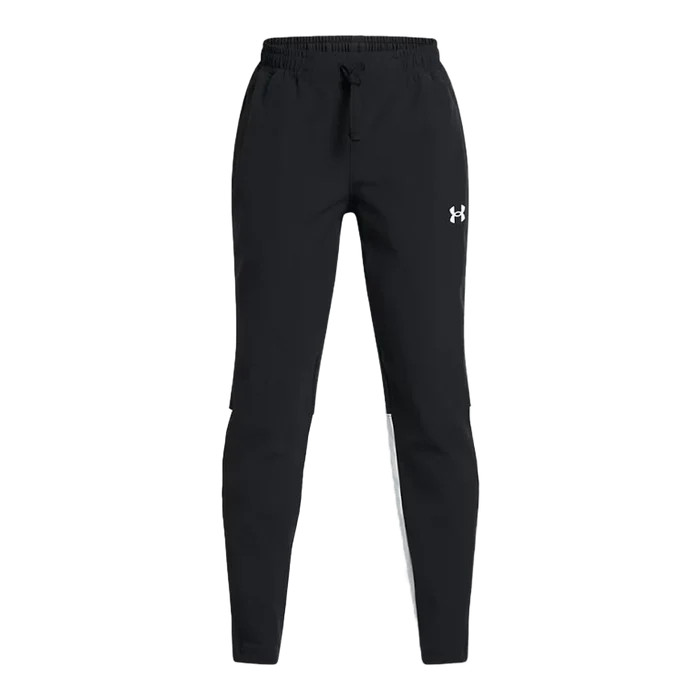 UA Boys Rival Stretch Woven Pants Black Color