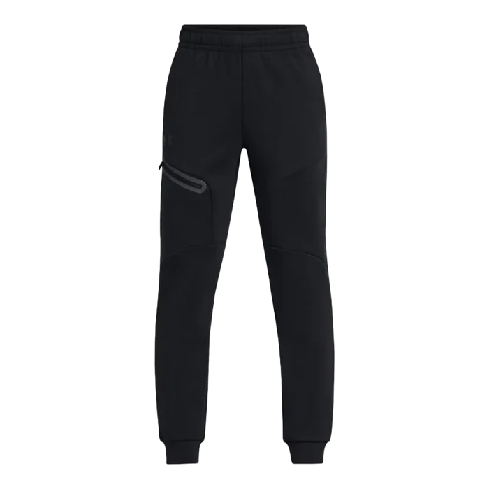 UA Boys Unstoppable Fleece Joggers Black Color