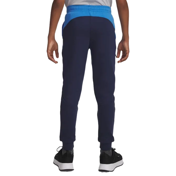 UA Boys Unstoppable Fleece Joggers Navy Color