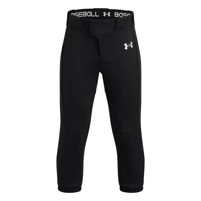 UA Boys Utility Elite Tweener Pants Black Color