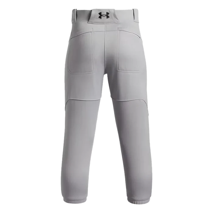 UA Boys Utility Elite Tweener Pants Gray Color
