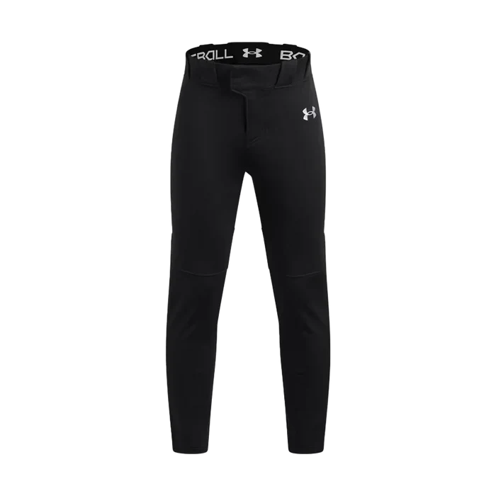 UA Boys' Utility Pro Tapered Pants Black Color