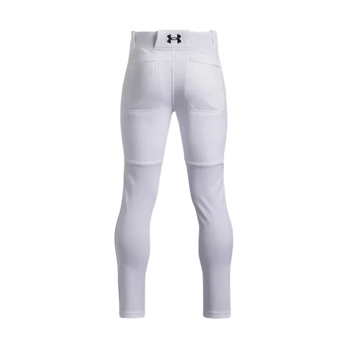 UA Boys' Utility Pro Tapered Pants White Color