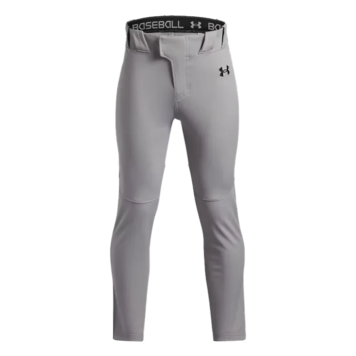 UA Boys Utility Pro Tapered Piped Pants Black Color