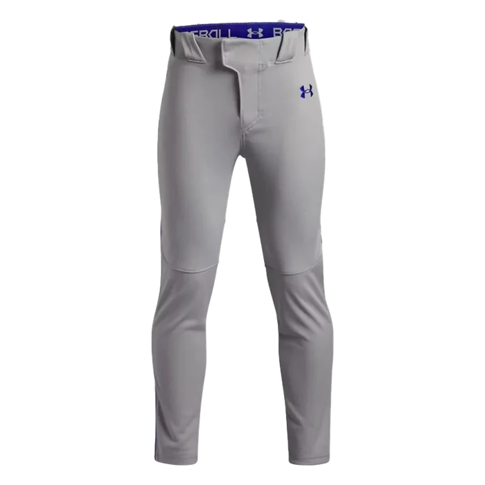 UA Boys Utility Pro Tapered Piped Pants Blue Color