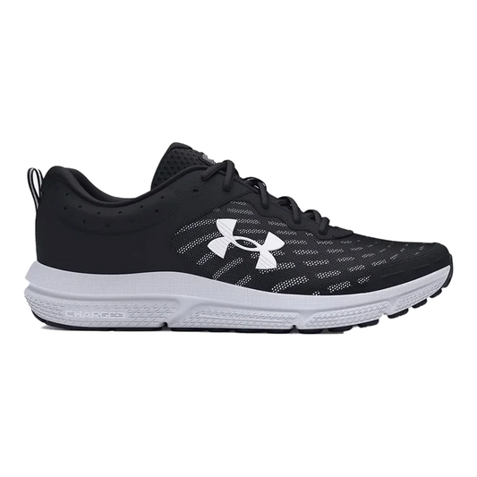 UA Charged Assert 10 Wide (4E) Black Color