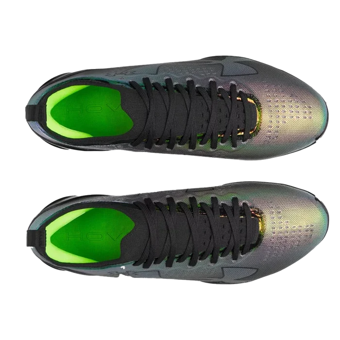 UA Men's Blur Pro Football Cleats black Color