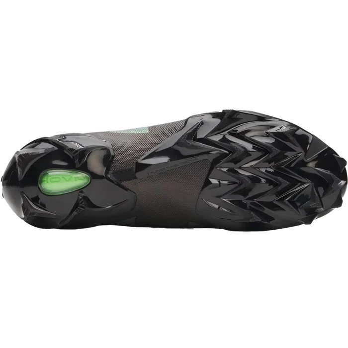 UA Men's Blur Pro Football Cleats black Color