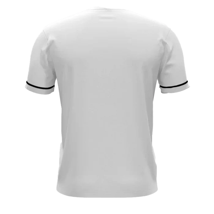 UA Men's Challenger Team Stripe Short Sleeve Jersey White Color