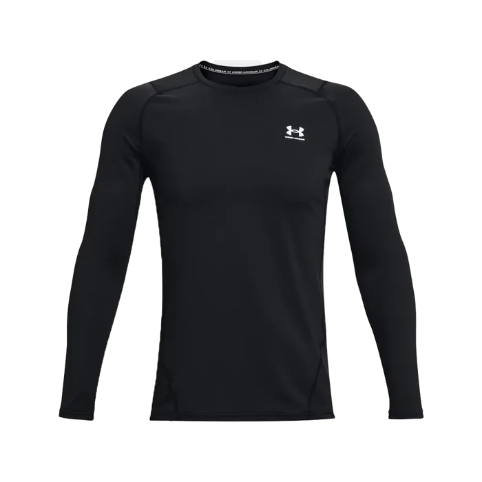 UA Men's ColdGear Armour Fitted Crew black color