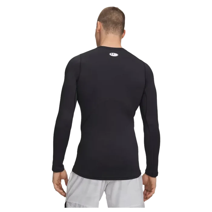 UA Men's ColdGear Armour Fitted Crew black color