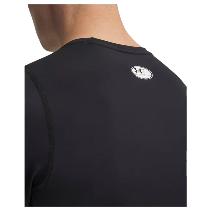 UA Men's ColdGear Armour Fitted Crew black color