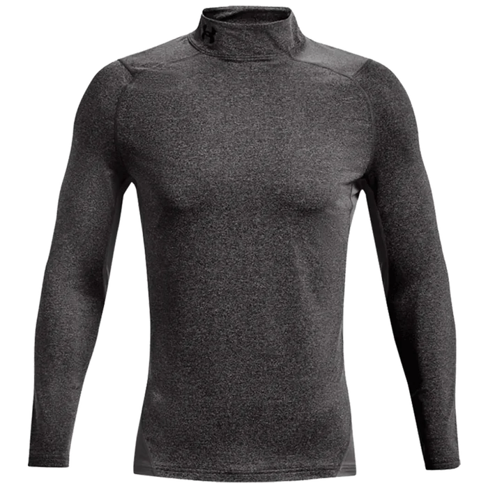UA Men's ColdGear  Fitted Mock gray
