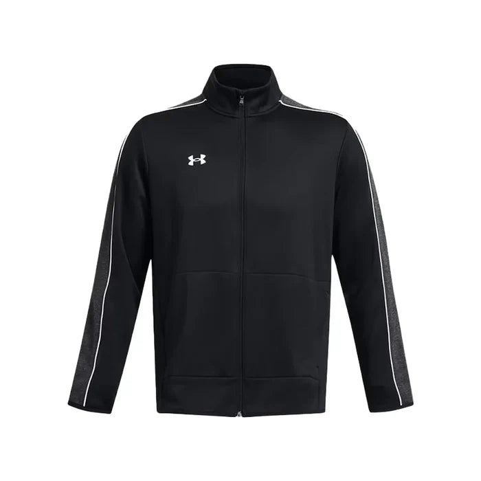 UA Men's Command Warm-Up Full Zip Black Color.
