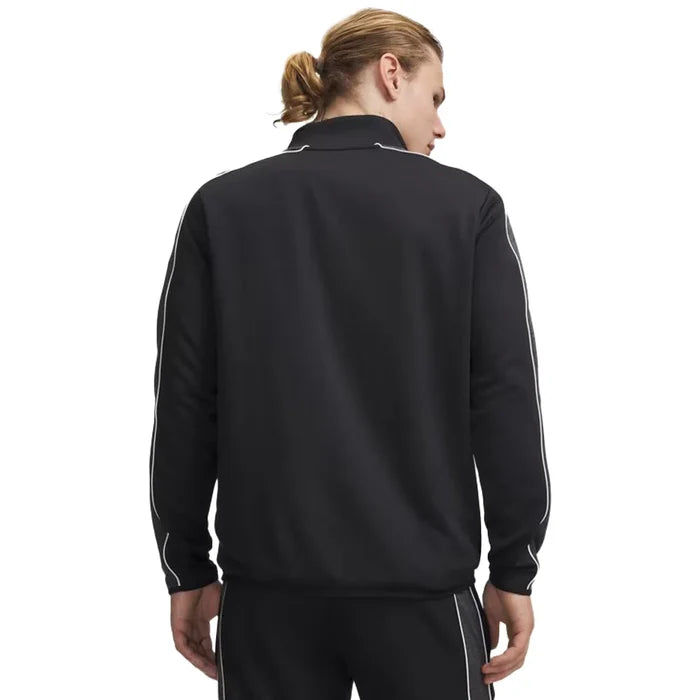 UA Men's Command Warm-Up Full Zip Black Color.