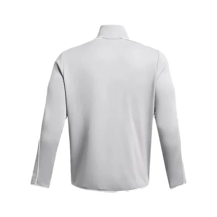 UA Men's Command Warm-Up Full Zip Gray Color.