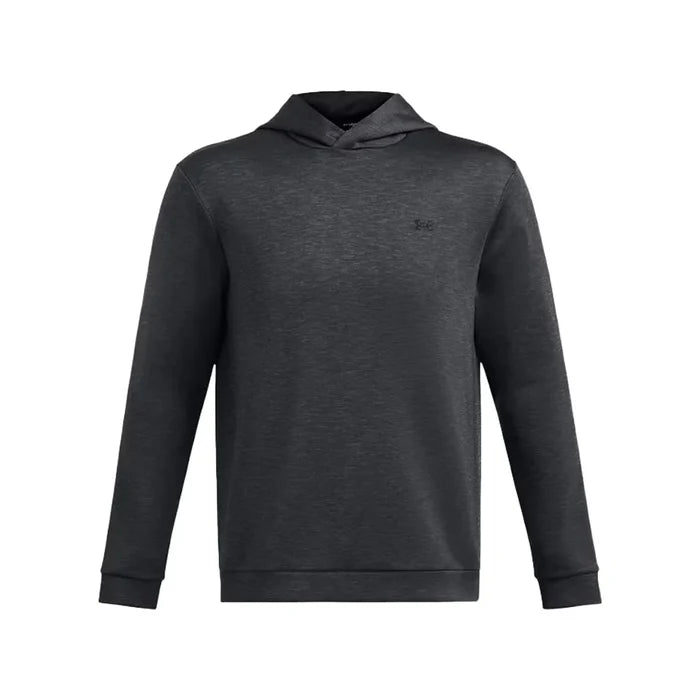 UA Men's Drive Midlayer Hoodie Black Color.