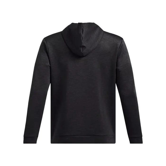 UA Men's Drive Midlayer Hoodie Black Color.