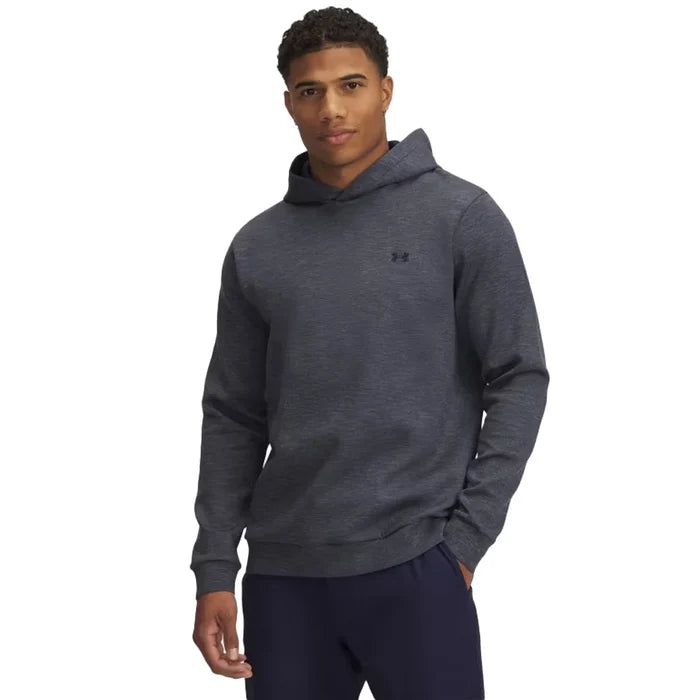UA Men's Drive Midlayer Hoodie Navy Color.