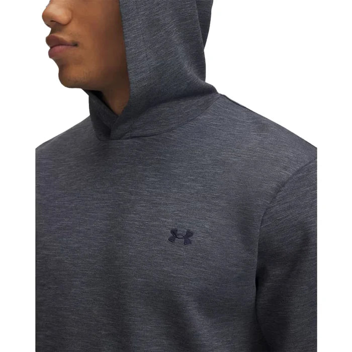UA Men's Drive Midlayer Hoodie Navy Color.