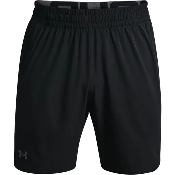 UA Men's Elevated Woven 8.25" Shorts 2.0 Black Color