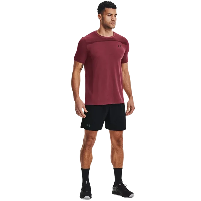 UA Men's Elevated Woven 8.25" Shorts 2.0 Black Color
