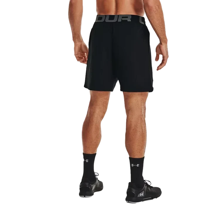 UA Men's Elevated Woven 8.25" Shorts 2.0 Black Color