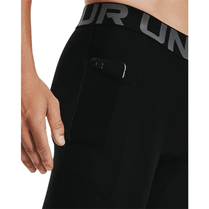 UA Men's HeatGear® Armour Compression Shorts Black color