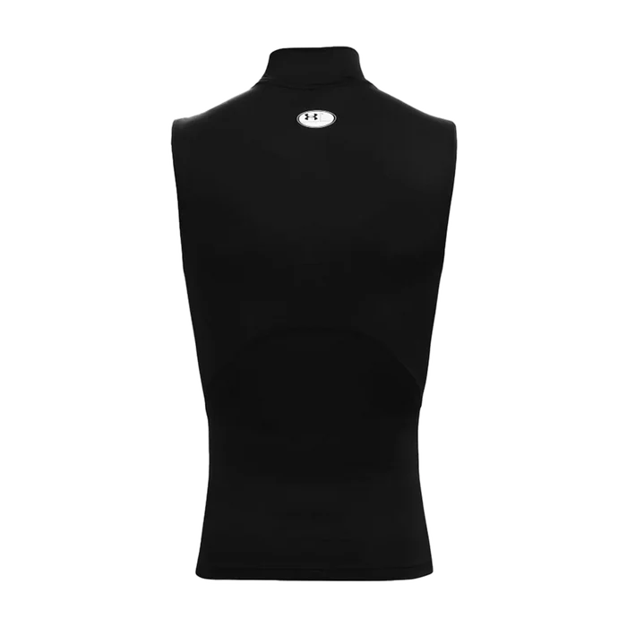 UA Men's HeatGear Mock Sleeveless Black Color