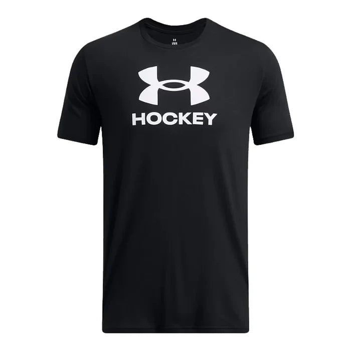 UA Men's Hockey Short Sleeve black color