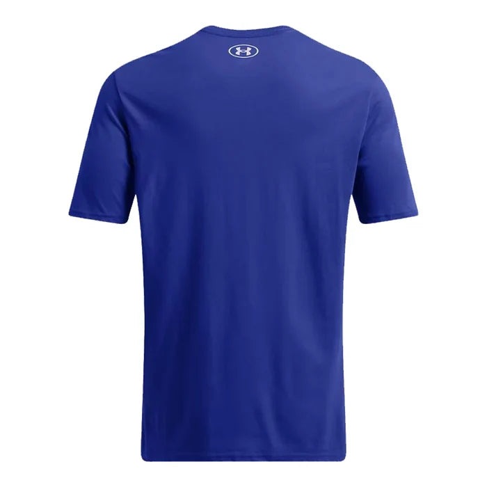 UA Men's Hockey Short Sleeve blue color