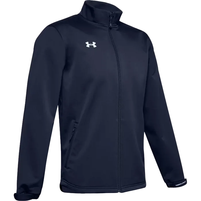 UA Men's Hockey Softshell Jacket Navy Color