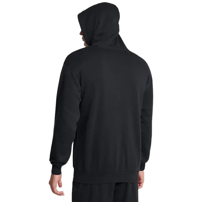 UA Men's Icon Fleece Hockey Hoodie Black Color.