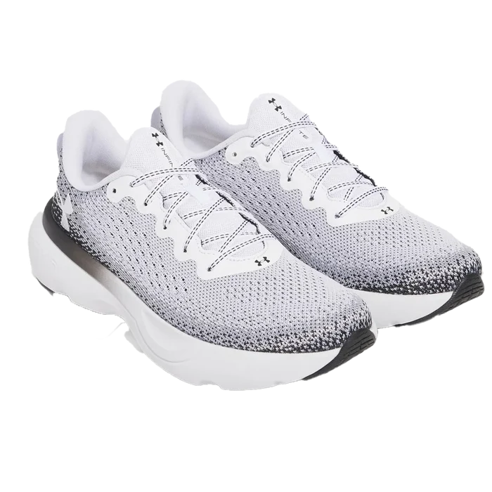 UA Men's Infinite Running Shoes White Color
