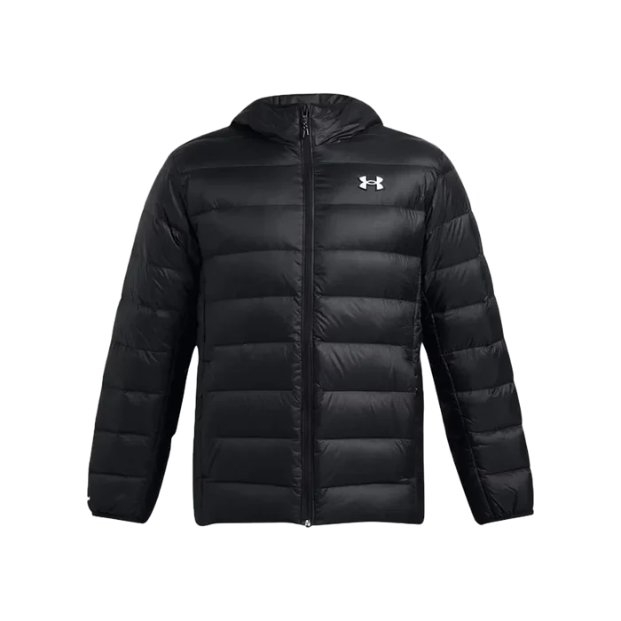 UA Men's Legend Down Hooded Jacket Black Color