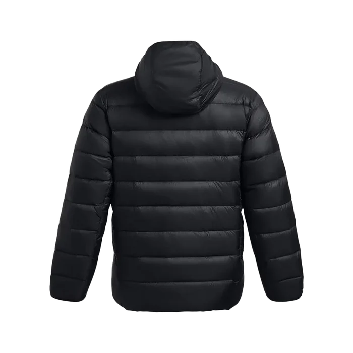 UA Men's Legend Down Hooded Jacket Black Color