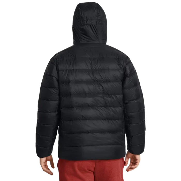 UA Men's Legend Down Hooded Jacket Black Color