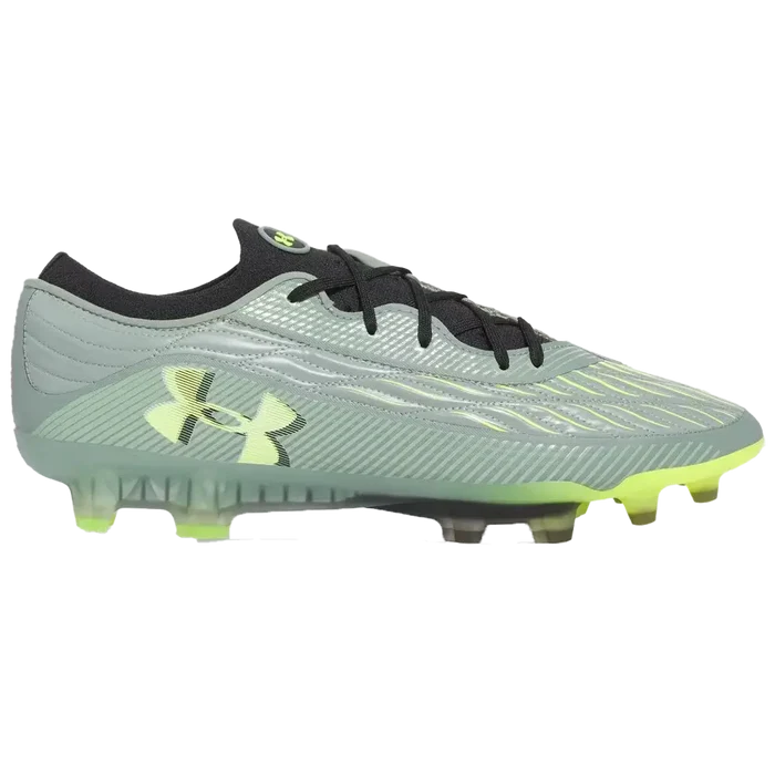 UA Men's Magnetico Elite 4 FG Soccer Cleats Pair  Grey Color.