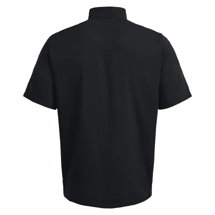UA Men's Motivator Coach's Button Up Shirt Black Color