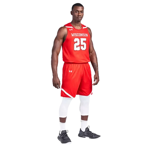 UA Mens Reversible Clutch 2 Set-  Jersey and Short Red color