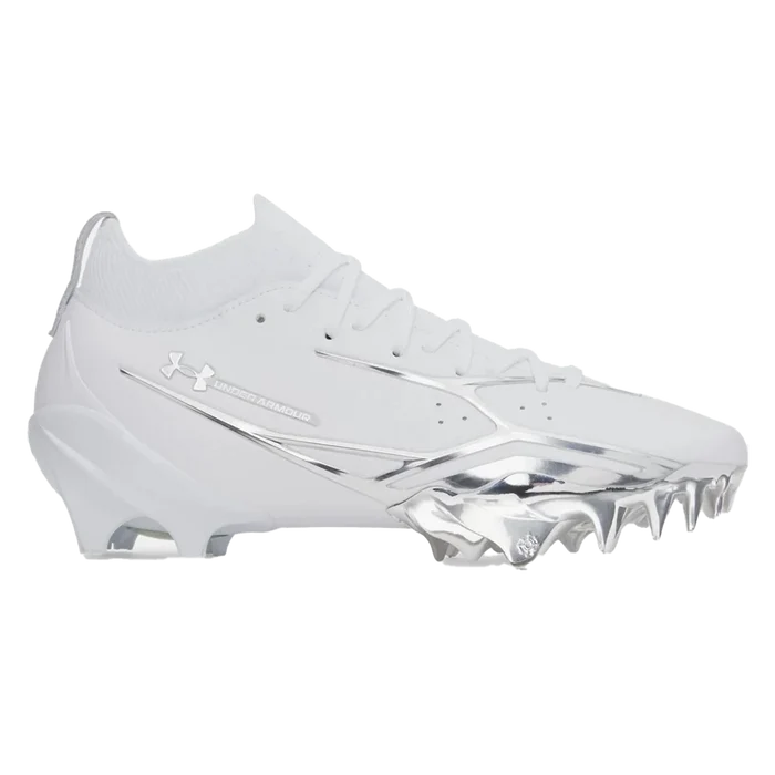 7 / White/Metallic Silver/Metallic Silver